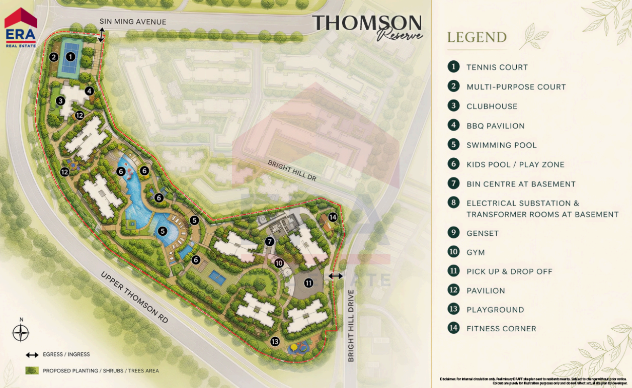Thomson Reserve Site Plan